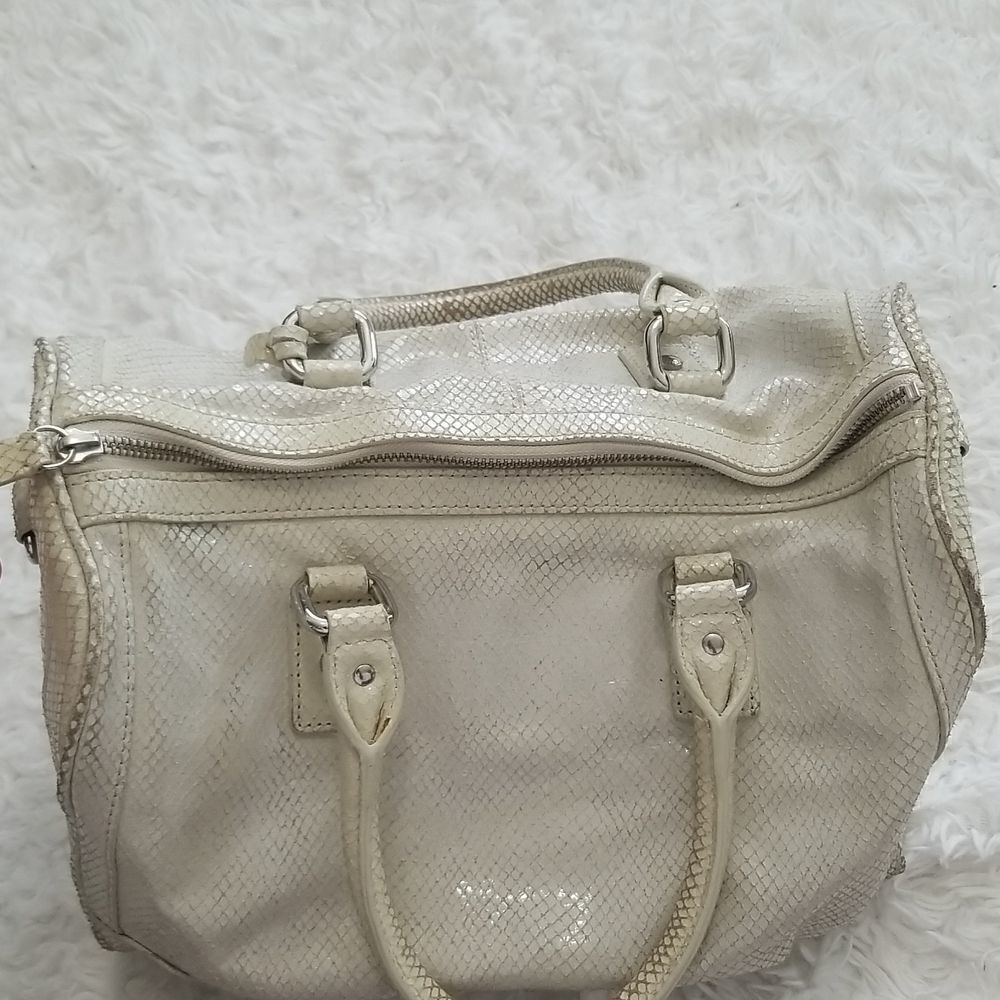 Calvin Klein Cream Handbag Sz Medium - Picture 10 of 10